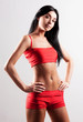 sporty woman