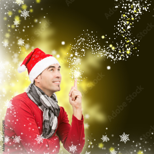 Photo: Aufgepasst Weihnachten kommt, Gold Aufgepasst Weihnachten kommt, Gold