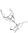 Vector: stylized wine glass for fault stylized wine glass for fault