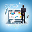 Modern technology illustration