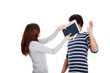 Young couple arguing