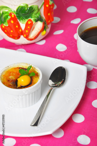 Photo: creamy mango creme brûlée creamy mango creme brûlée