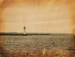 Old style photo of lighthouse