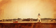 Old style photo of lighthouse