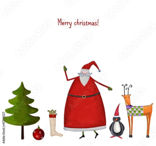 Illustration: Christmas card Christmas card