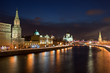 Night Moscow. Panorama