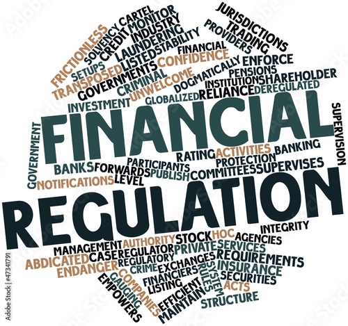 Illustration: Word cloud for Financial regulation Word cloud for Financial regulation