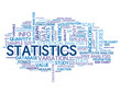 "STATISTICS" Tag Cloud (data information graph metrics analysis)
