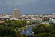 Skyline Berlin mit Spree und Charité