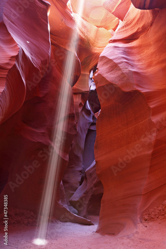 Photo: Noon in Antelope Canyon Noon in Antelope Canyon