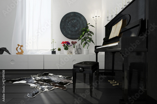 Illustration: Casa di un musicista Casa di un musicista