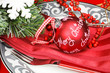 Christmas table decoration