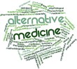 Word cloud for Alternative medicine
