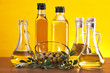 Olive oil and olives