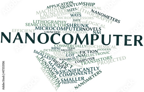 Illustration: Word cloud for Nanocomputer Word cloud for Nanocomputer