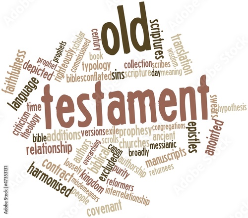 Illustration: Word cloud for Old Testament Word cloud for Old Testament