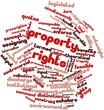 Word cloud for Property rights