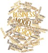 Word cloud for Business model design
