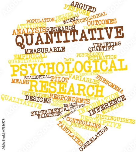 Illustration: Word cloud for Quantitative psychological research Word cloud for Quantitative psychological research