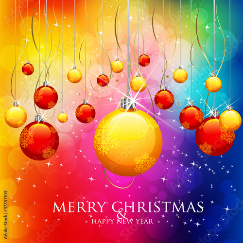 Vector: Merry Christmas & Happy New Year Merry Christmas & Happy New Year