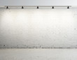 brick concrete room