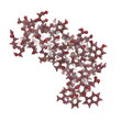human epidermal growth factor (hEGF), chemical structure.