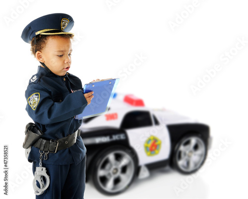 Photo: Ticket-Writing Cop Ticket-Writing Cop