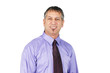 Middle aged business man smiling