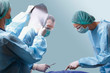 Group of surgeons