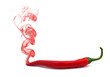 Photo: rauchende Chili. rauchende Chili.