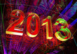 2013 happy new year eve party celebration stars explosion