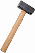 Metal sledge hammer