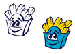 Vector: Fast food potato snack Fast food potato snack