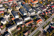 Photo: aerial view of Pinczow city center in Poland aerial view of Pinczow city center in Poland