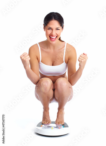 Photo: Beautiful healthy woman. Beautiful healthy woman.