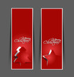 christmas header, banner, eps10 vector illustration