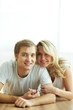 Couple at home