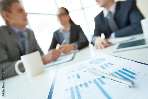 Photo: Business document Business document