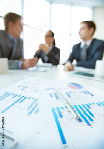 Photo: Financial documents Financial documents