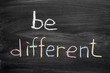 be different