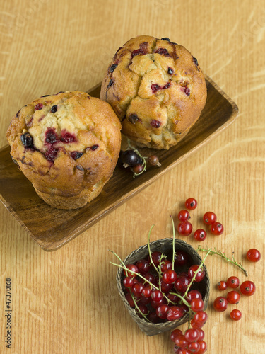 Photo: tasty currant muffins tasty currant muffins