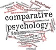 Word cloud for Comparative psychology