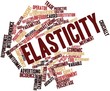 Word cloud for Elasticity