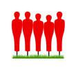 Training free-kick wall