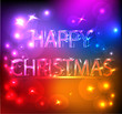 Illustration: Happy Christmas Bright Effect Happy Christmas Bright Effect