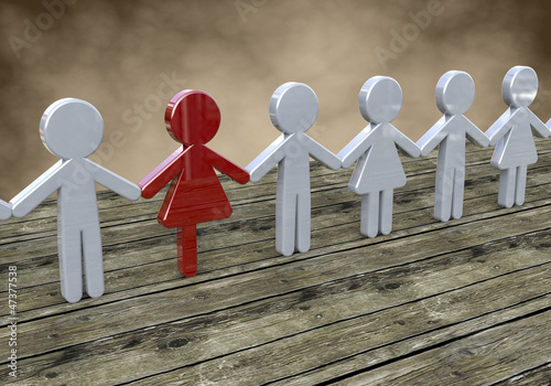 Illustration: Solidarity on a table Solidarity on a table