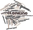 Word cloud for Cloaking