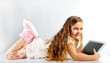 Kind mit dem Tablet Pc