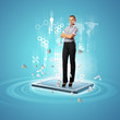 Modern technology illustration