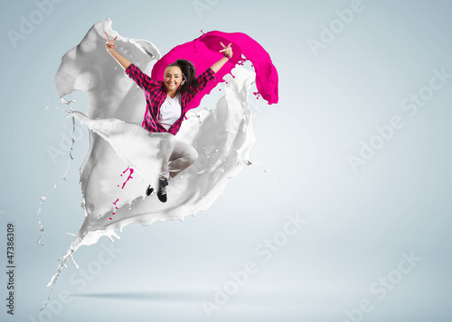 Photo: Modern style dancer Modern style dancer